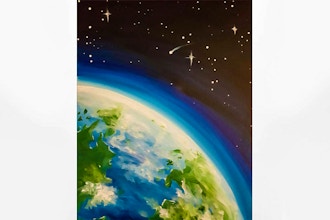 Paint Nite: Radiant Planet Earth